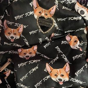 Betsey Johnson Backpack corgi. Pembroke Welsh Corgi
